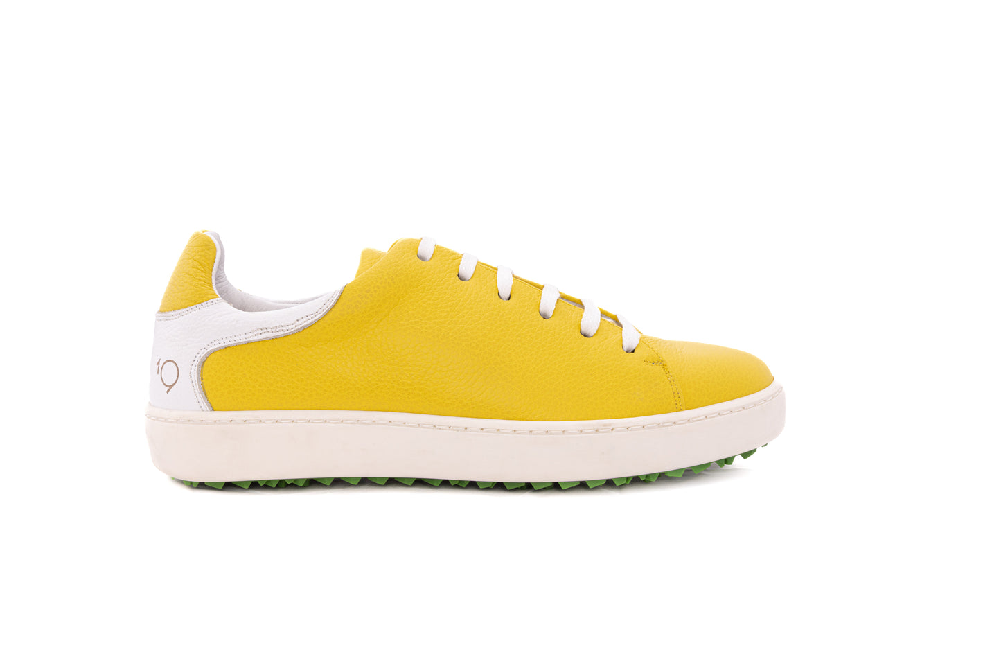 Lady Leder Sneaker -Limon & Blanco (Damen)