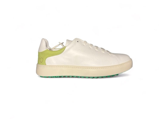 Lady Leder Sneaker Blanco & Granit(Damen)