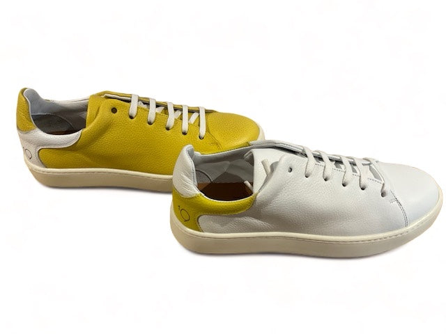 Lady Leder Sneaker -Limon & Blanco (Damen)