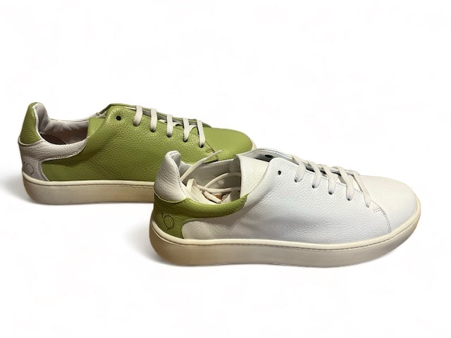 Lady  Leder Sneaker Granit & Blanco & (Damen)