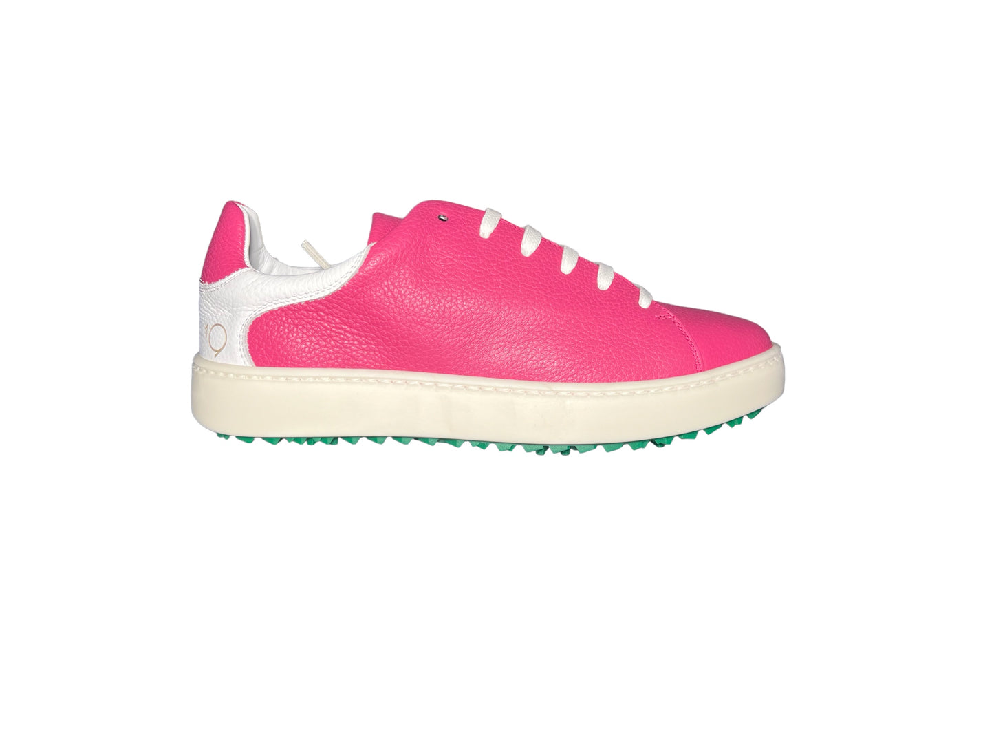 Lady Leder Sneaker Madras Fushia & Blanco (Damen)