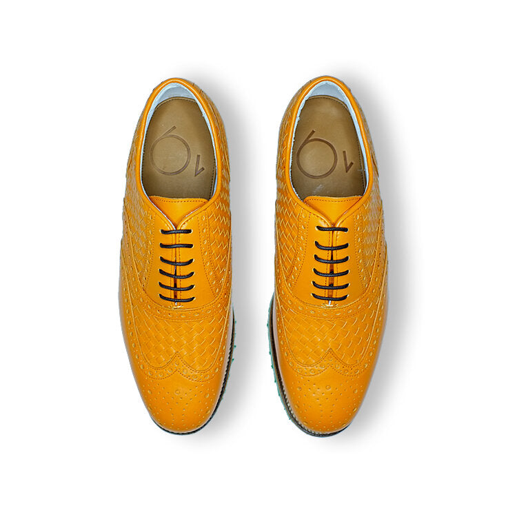 OXFORD RIBBED orange (Herren)